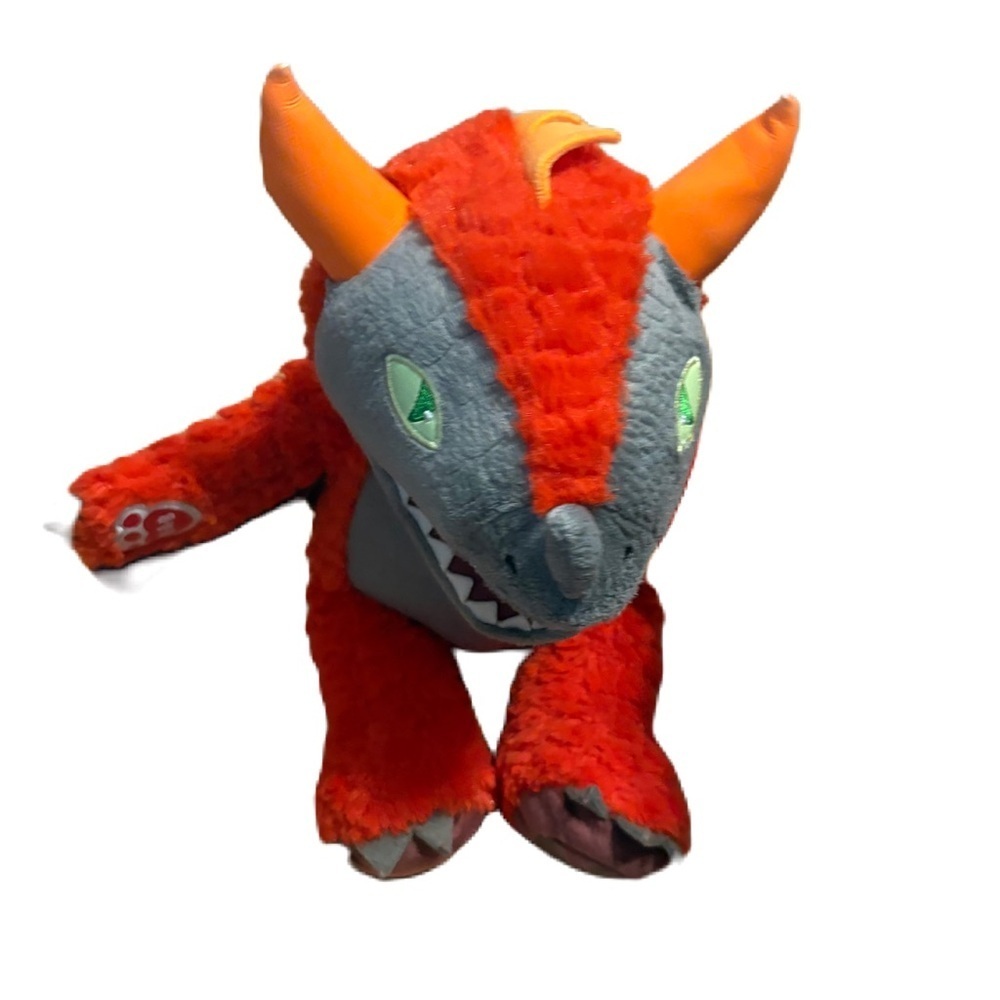 Build A Bear Great Wolf Lodge MagiQuest Charlock MagicQuest Red Dragon Plush